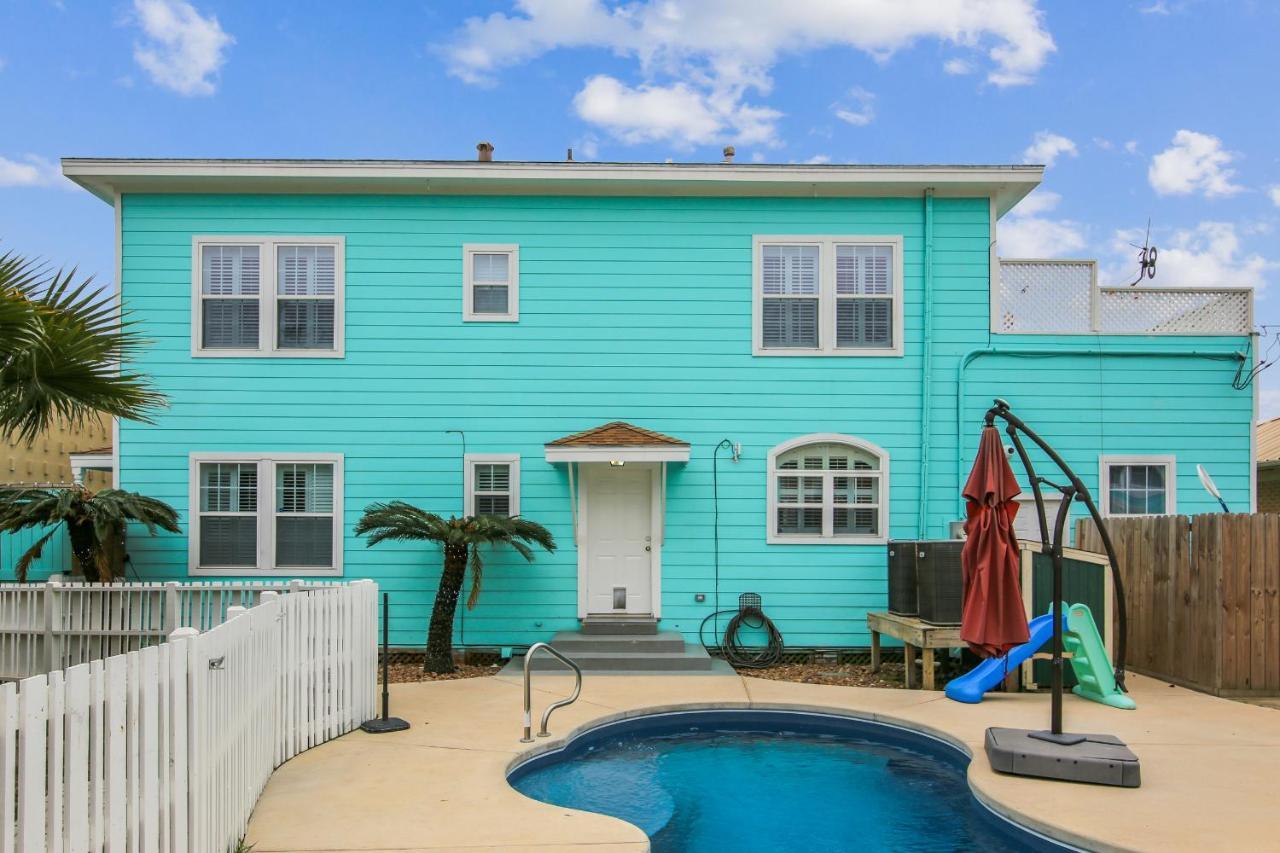 The Turquoise Turtle Villa Galveston Exterior photo